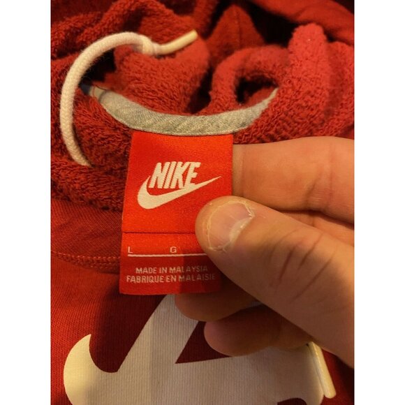 Womens Alabama Crimson Tide hoodie large sweatshirt nike cowl neck ladies Y2K - Picture 3 of 11